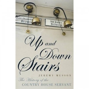 up and downstairs Book cover showing servants bells